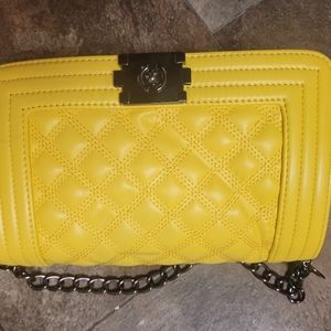 Yellow purse